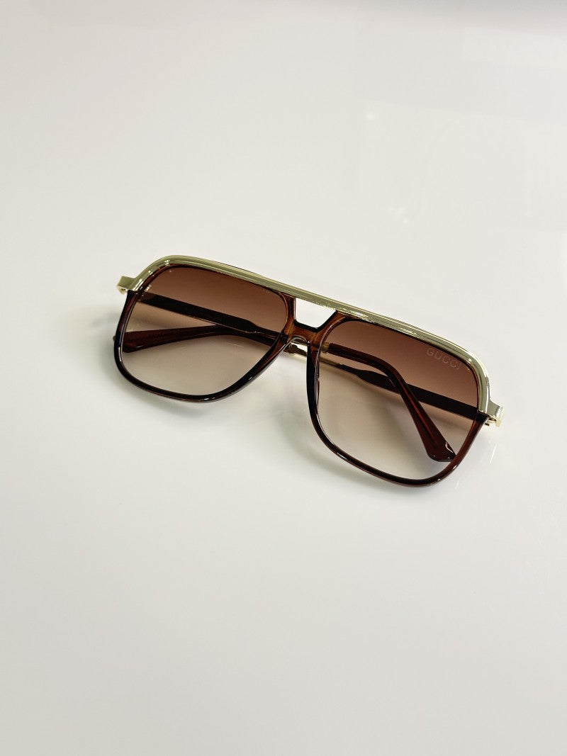 Gucci 6877 Gold Brown