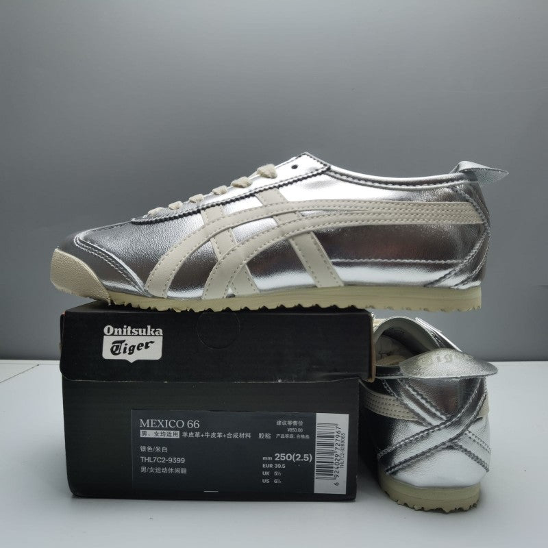 Onitsuka Tiger Mexico 66 Silver White