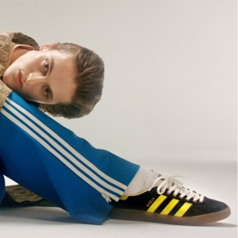 adidass x .Gucci Gazelle Black Yellow fix