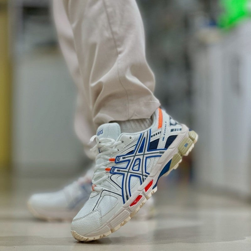 ...Asics gel kahana 8 cream blue orange