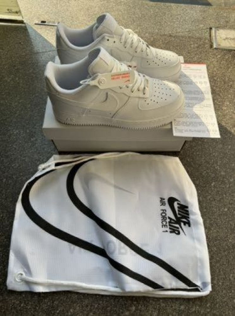 .ni.ke Airforce 1 white men s semi ua with og box card dust bag n all