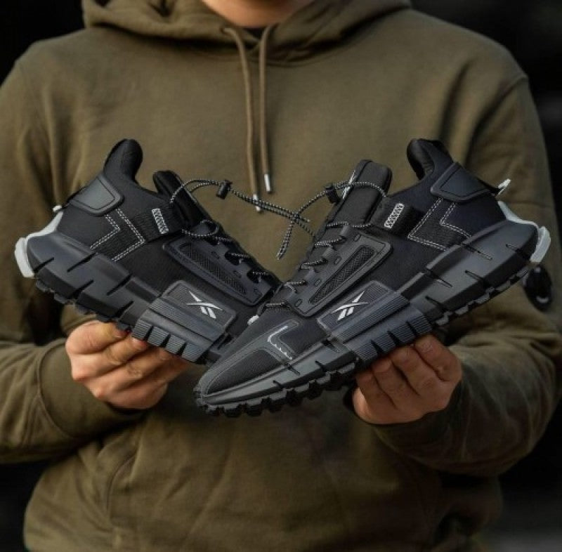 Reebok Zig Kinetica Black Fix 1001 Semi UA Quality
