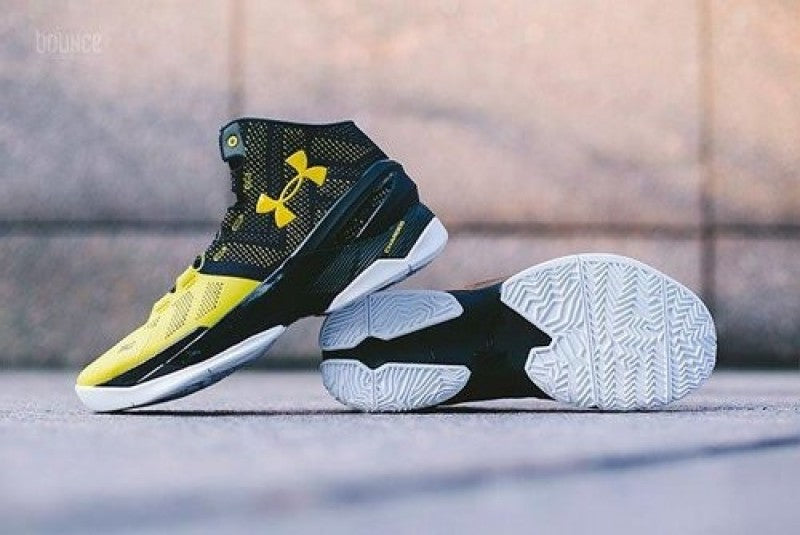 Under Armour Curry 2 Black Taxi Yellow