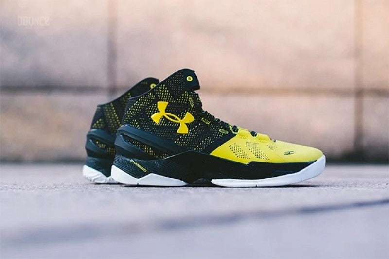 Under Armour Curry 2 Black Taxi Yellow