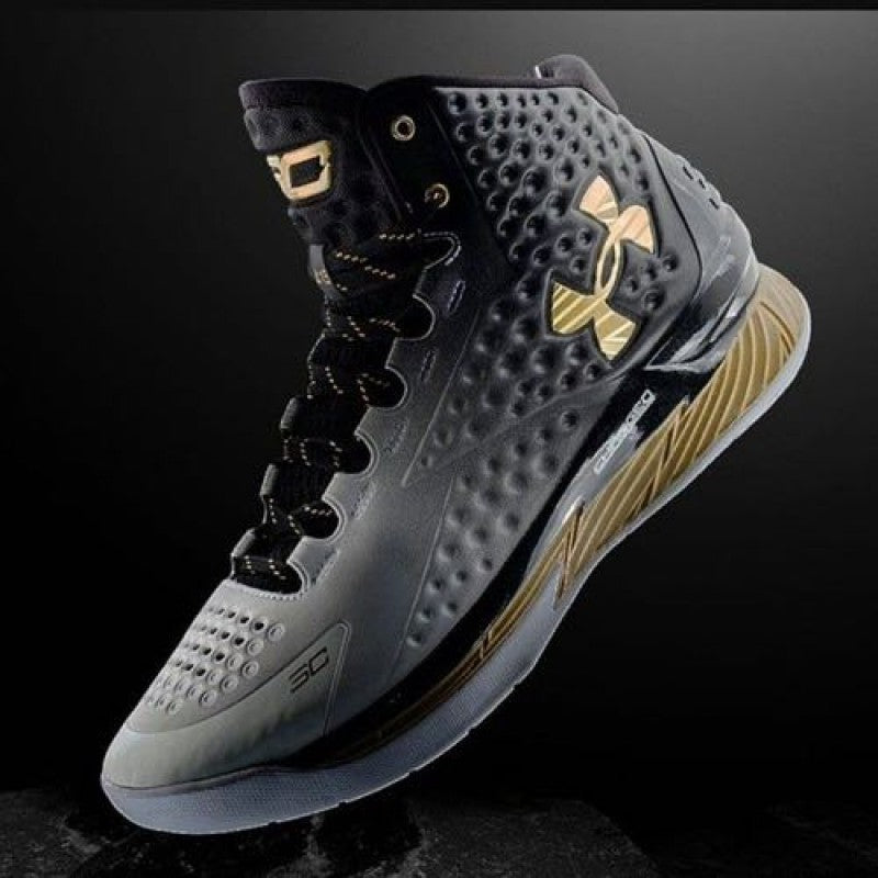 UNNDER ARMOUR ua 2015 curry 1 mvp black gold