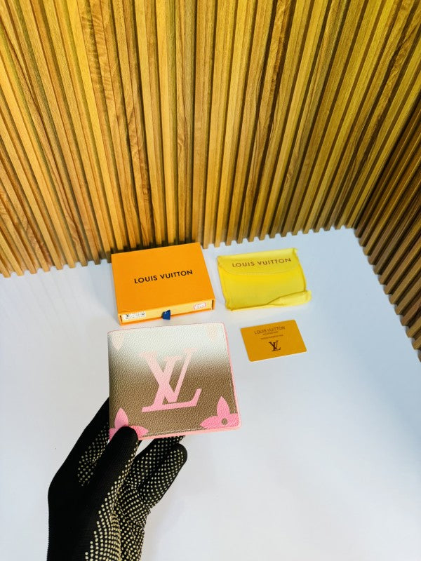 321 LV LOUIS VUITTO N PRINTED PREMIUM QUALITY WALLET WITH BOX