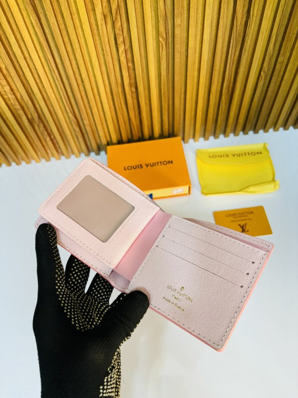 321 LV LOUIS VUITTO N PRINTED PREMIUM QUALITY WALLET WITH BOX