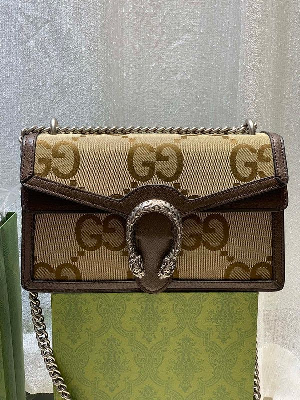 GUCC Dionysus Giant GG shoulder bag with box107