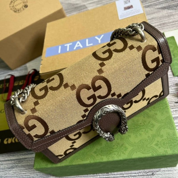 GUCC Dionysus Giant GG shoulder bag with box107