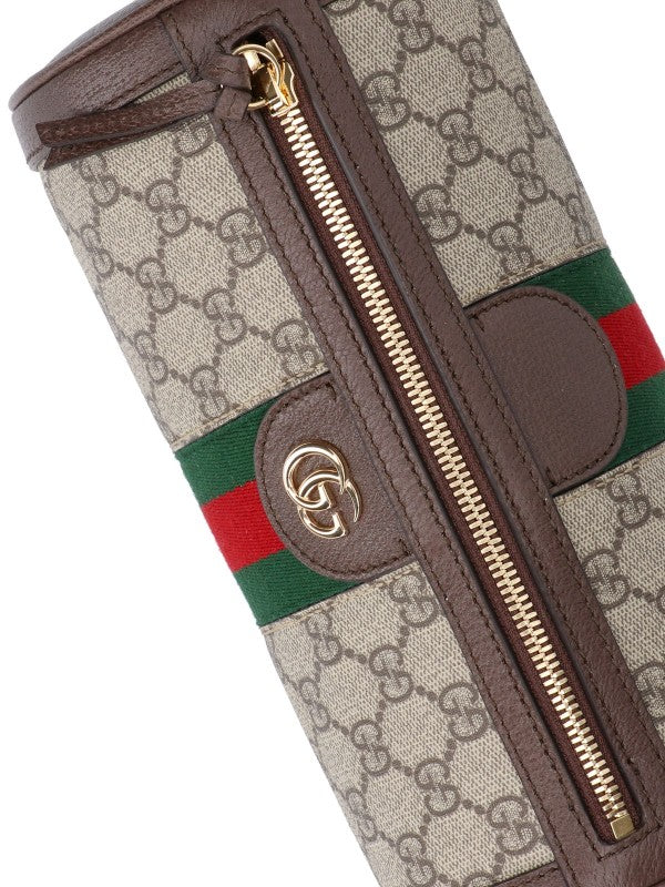 GUCC I OPHIDIA SMALL MONOGRAM DUAL BELT SHOULDER BAG WiTH BOX 118