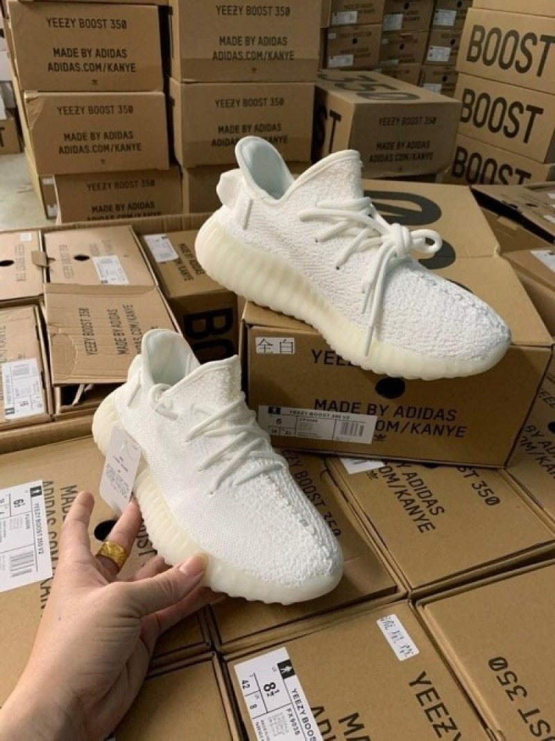 Adidass Yeezy Boost 350 Oreo Triple White Semi UA With Full Accessories