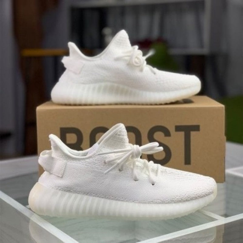 Adidass Yeezy Boost 350 Oreo Triple White Semi UA With Full Accessories