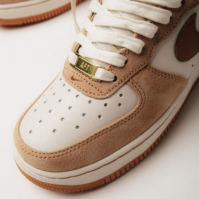 .NIKE Airforce 1 vacheta tan