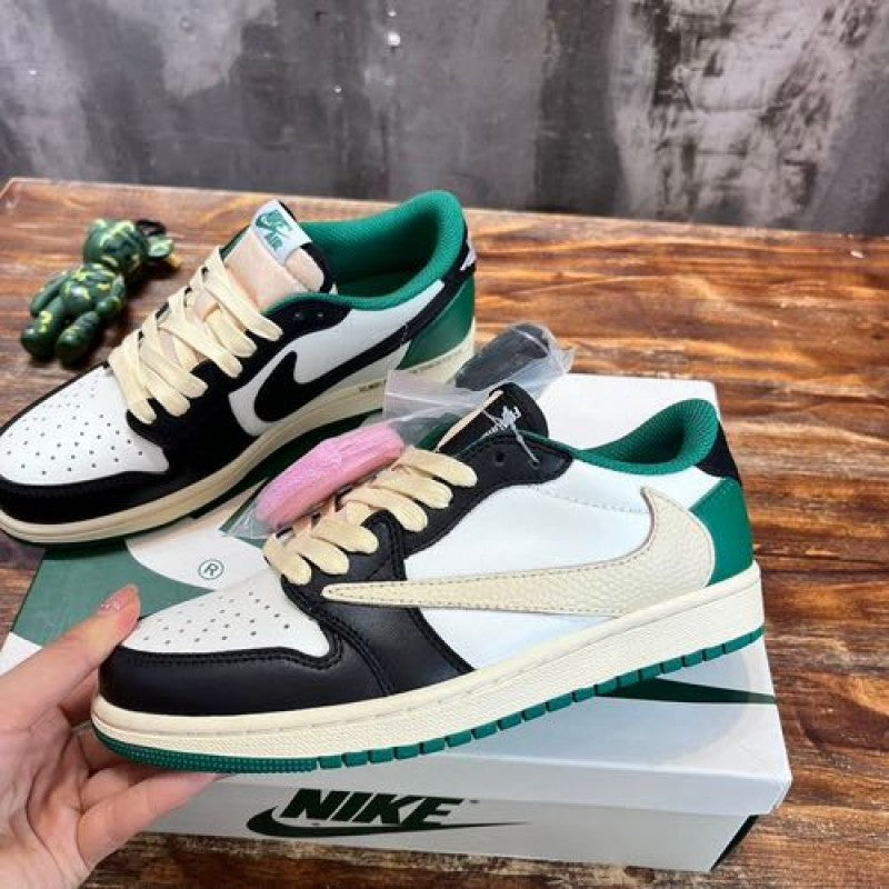 Nikee Air Jordan 1 Travis scott Pine Green SEMI UA