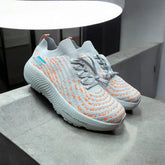 Skecher ss Max Road Hyper Burst Grey Orange 228