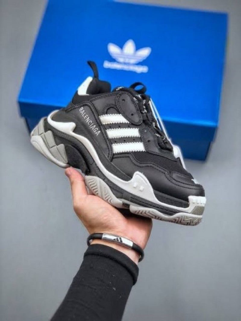 Adidas X Balenciaga Triple S Black 1028