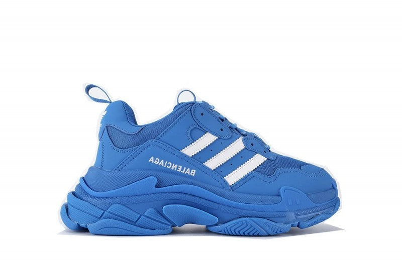 x balenciaga triple s blue (1085