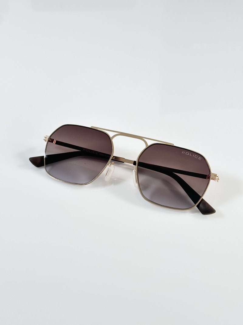 Police 021 Gold Brown DC