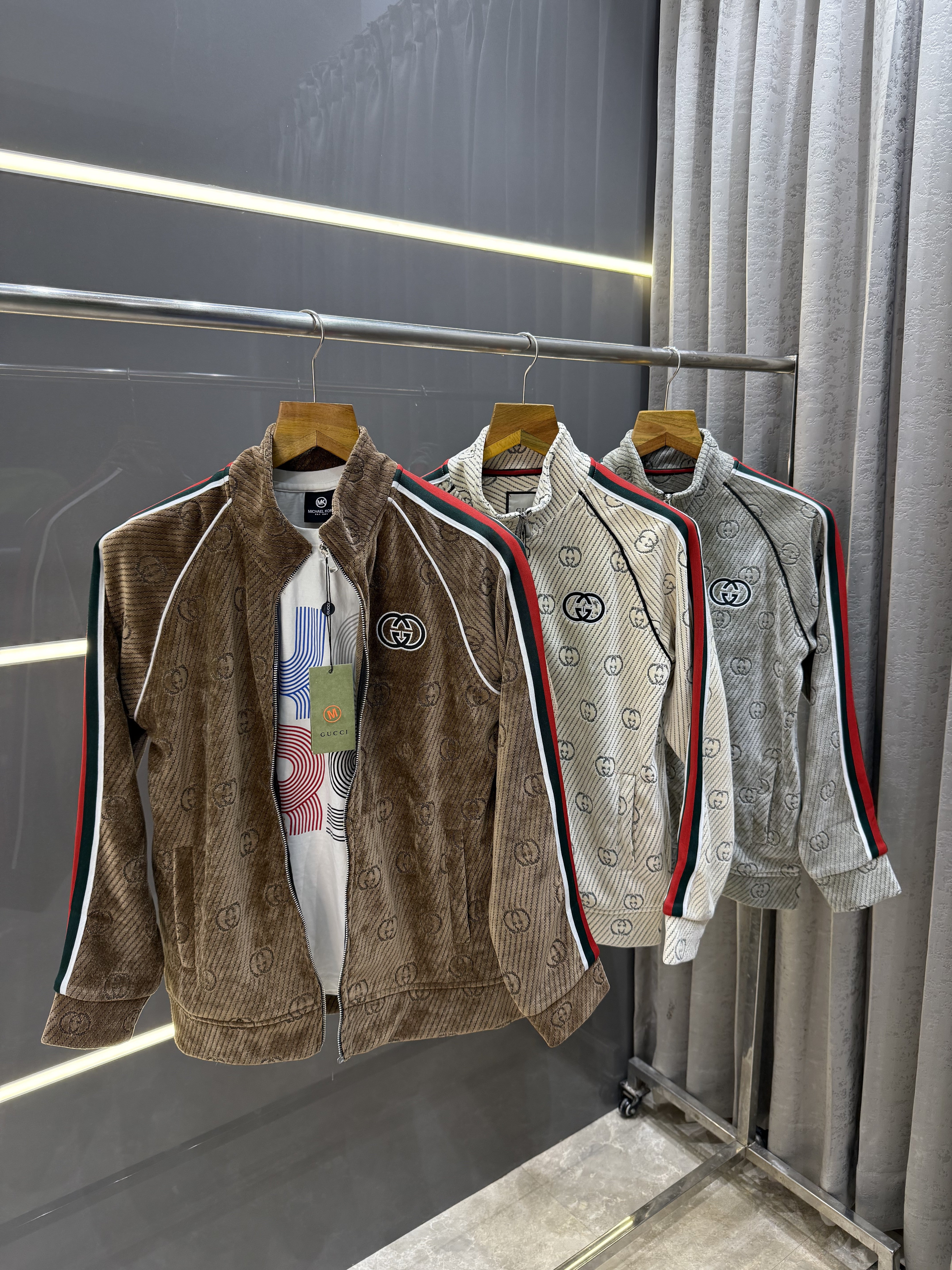 Big sale GUCC.I GREY PREMIUM JACKET