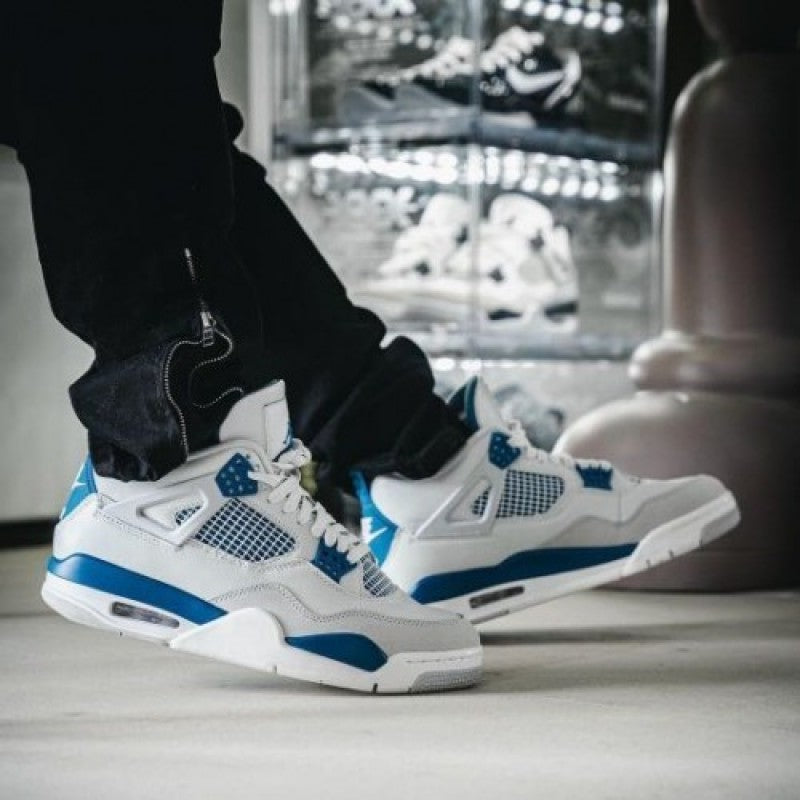 Air JORDAN RETRO 4 MILITARY BLUE