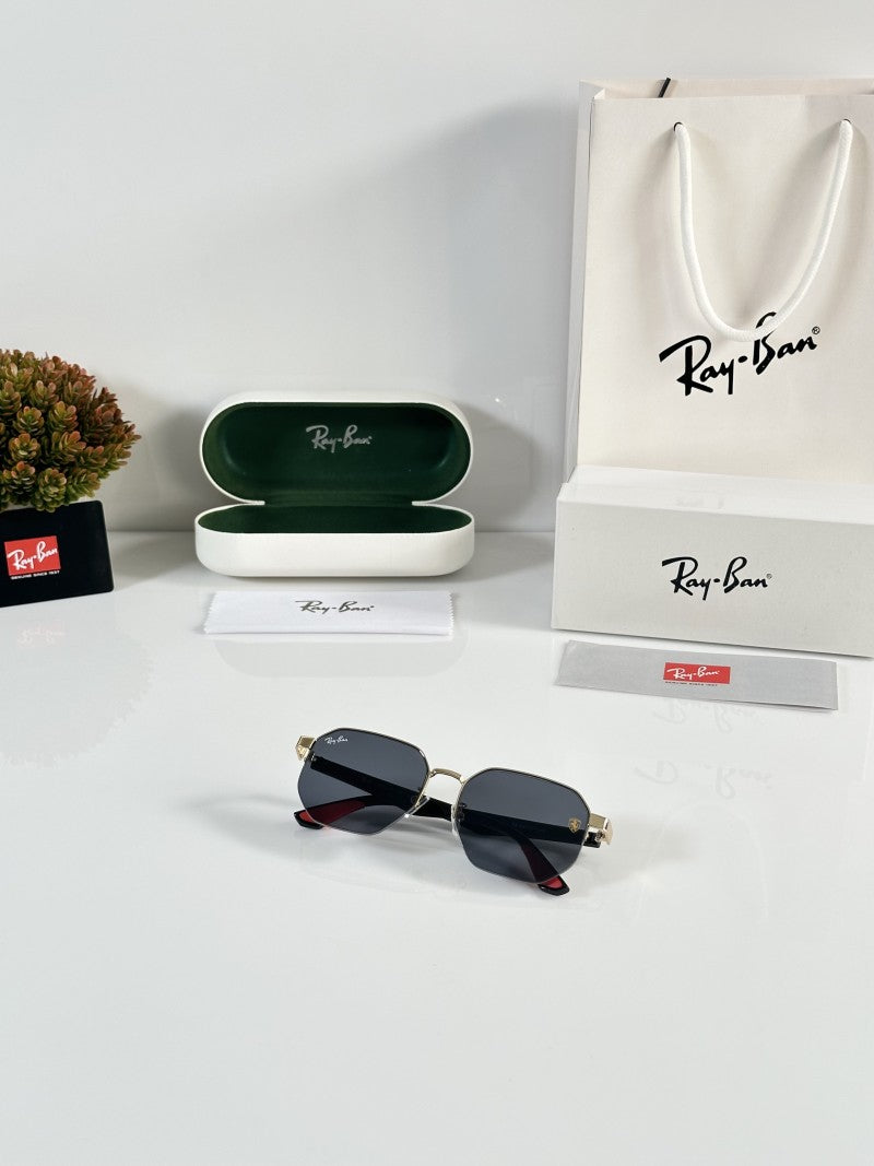 Rayban 07 Gold Black