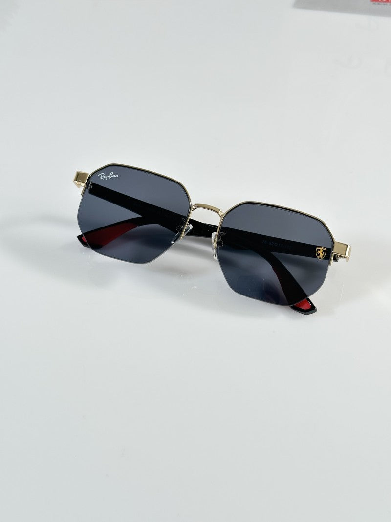 Rayban 07 Gold Black