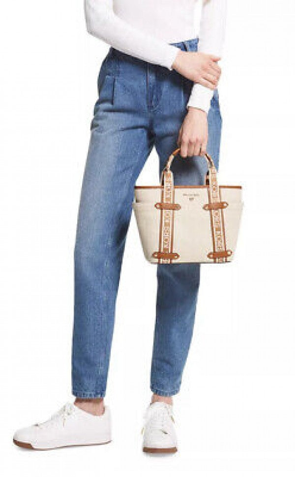 Michael Kors Meave Mini Tote Bag With Box & Dust Bag & Sling Belt