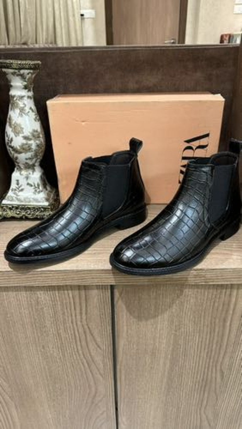 ZARA Black LONG SHOES