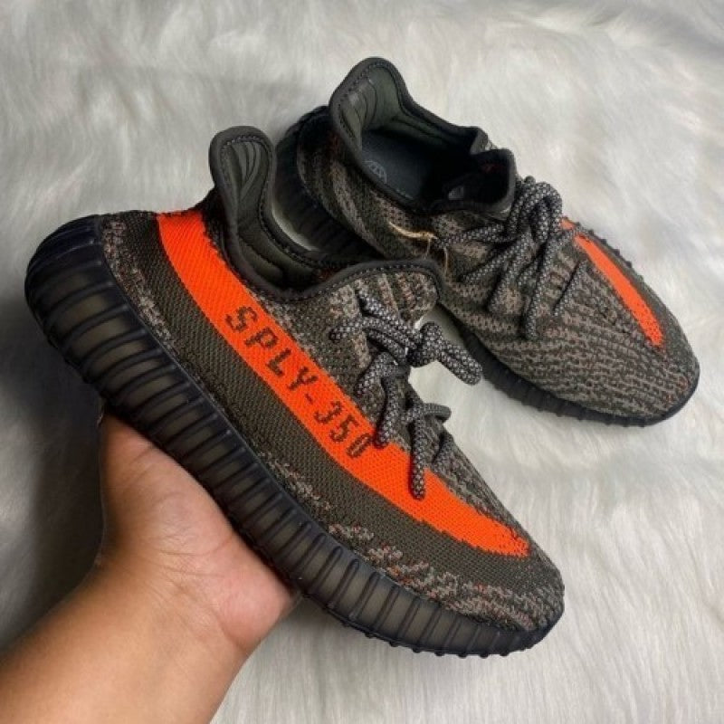 Adidass Yeezy Boost 350 V2 Carbon Beluga Semi UA With Full Accessories