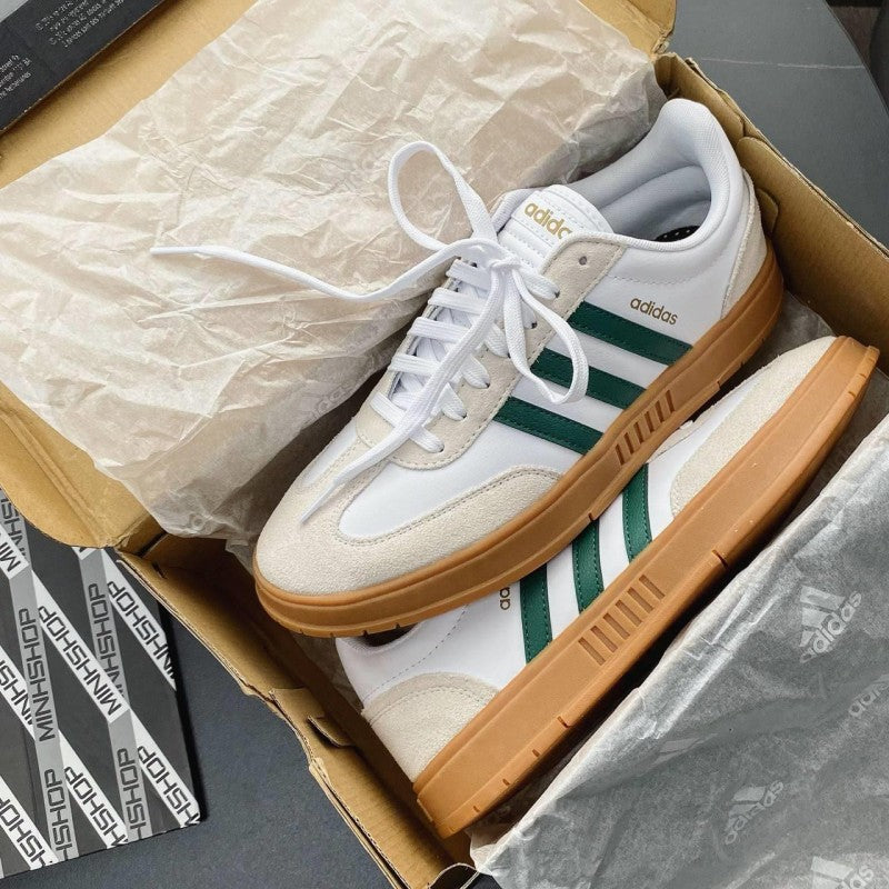 Adidass neo gradas white sub green gum