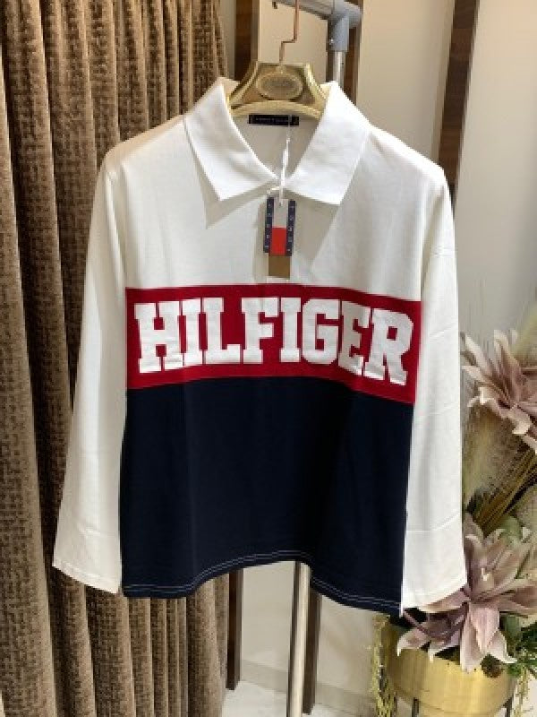 Tomm y Hilfiger full sleeve tshirt White CC 115