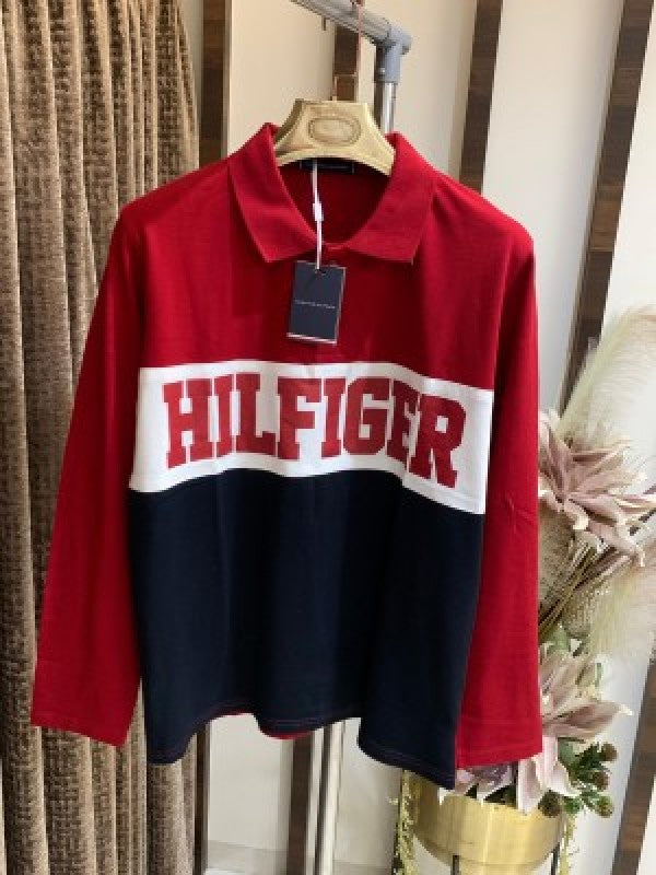 Tomm y Hilfiger full sleeve tshirt Red CC 115
