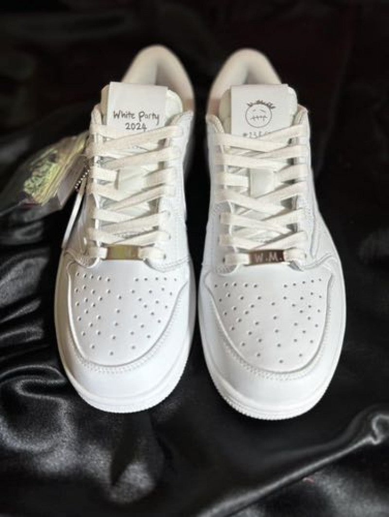 Nikee Air Jordan 1 Travis scott All White