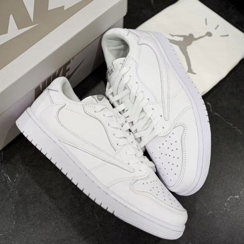 Nikee Air Jordan 1 Travis scott All White
