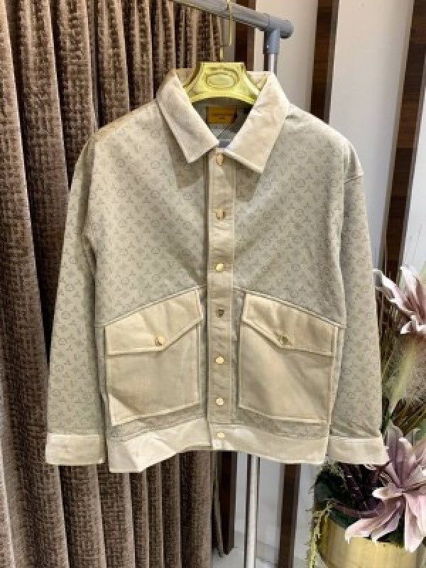 LOUIS VUITTO N VELVET JACKET CC 138