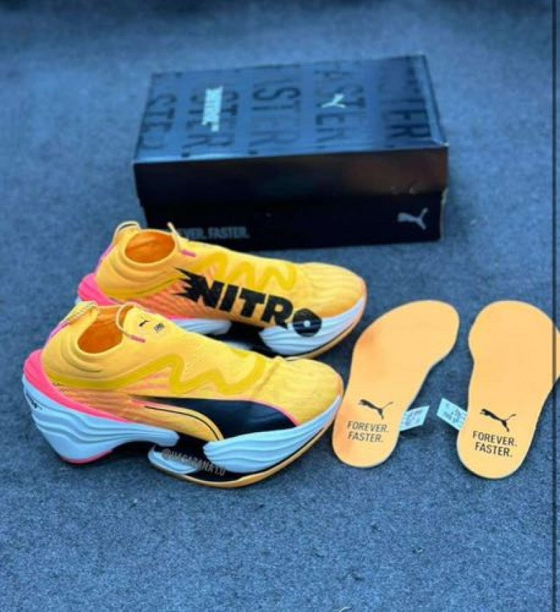 Pumaa Fast RB Nitro Elite Yellow Orange