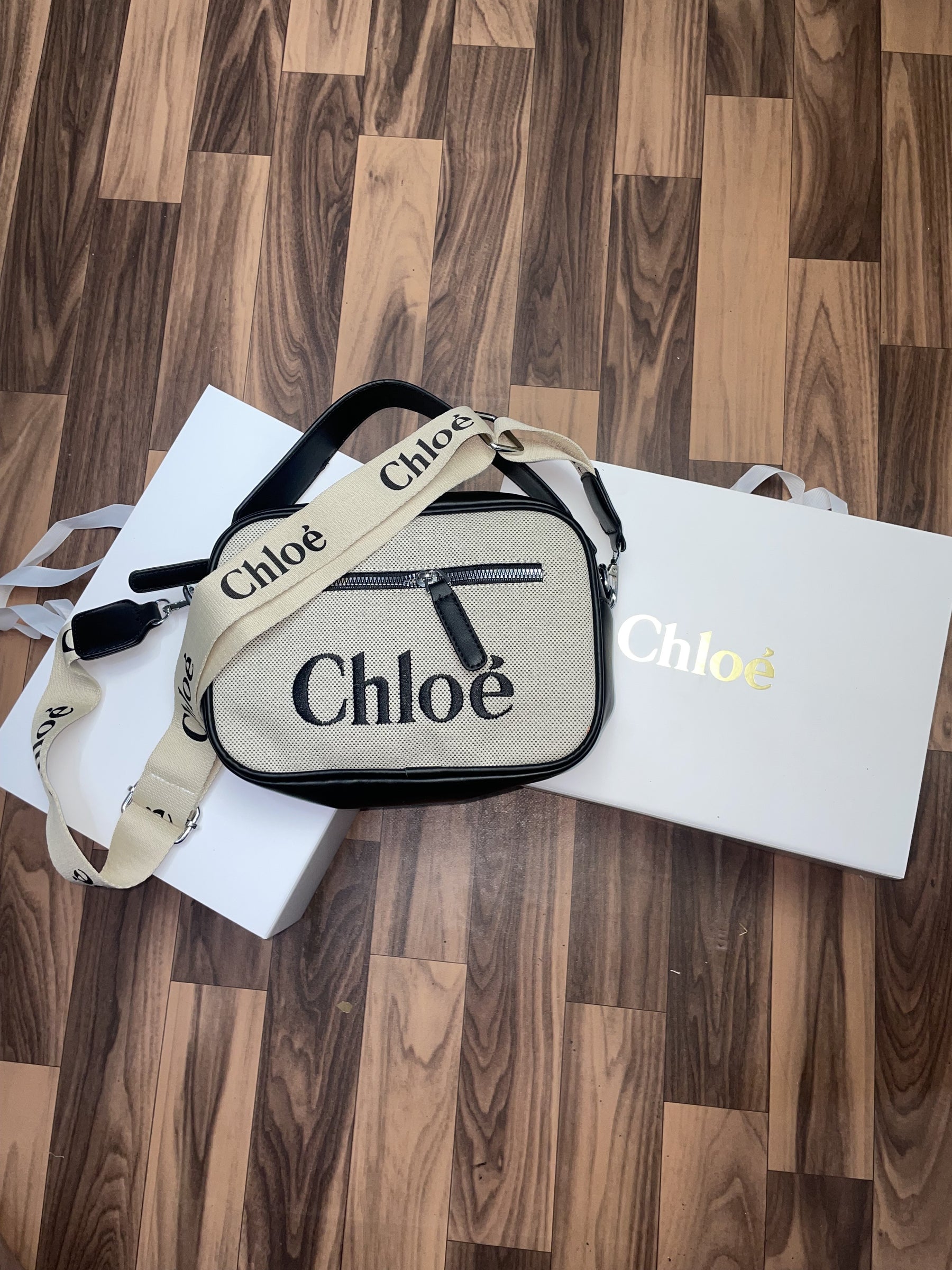 CHLO Chloe Woody Belt Bag with folding box 265