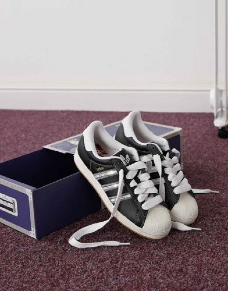 Adidass Superstar KoRn Black White