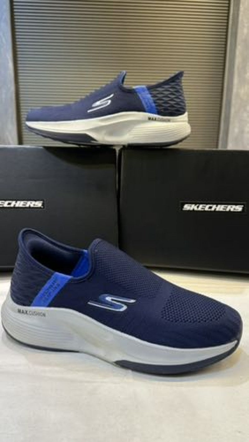 SKECHERS SLIP INS MAX CUSHION navy