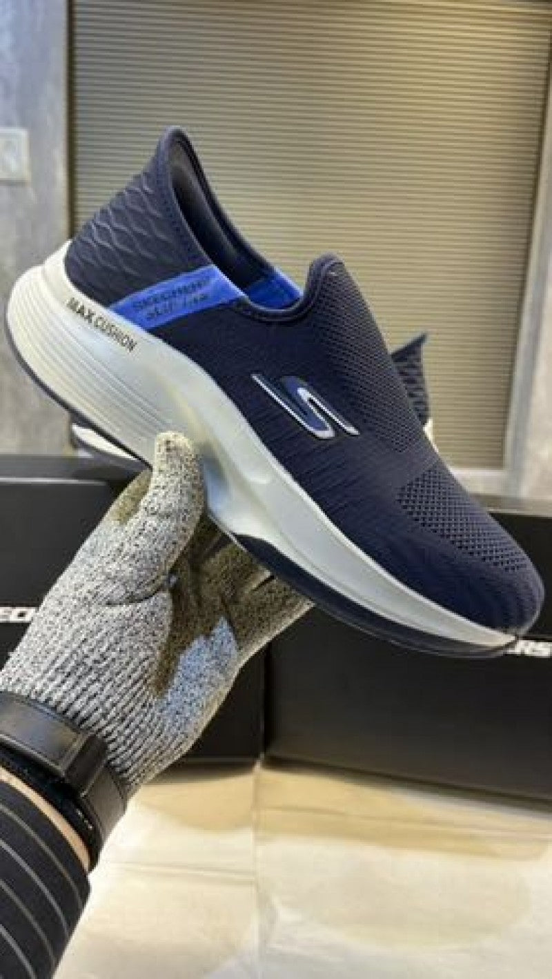 SKECHERS SLIP INS MAX CUSHION navy