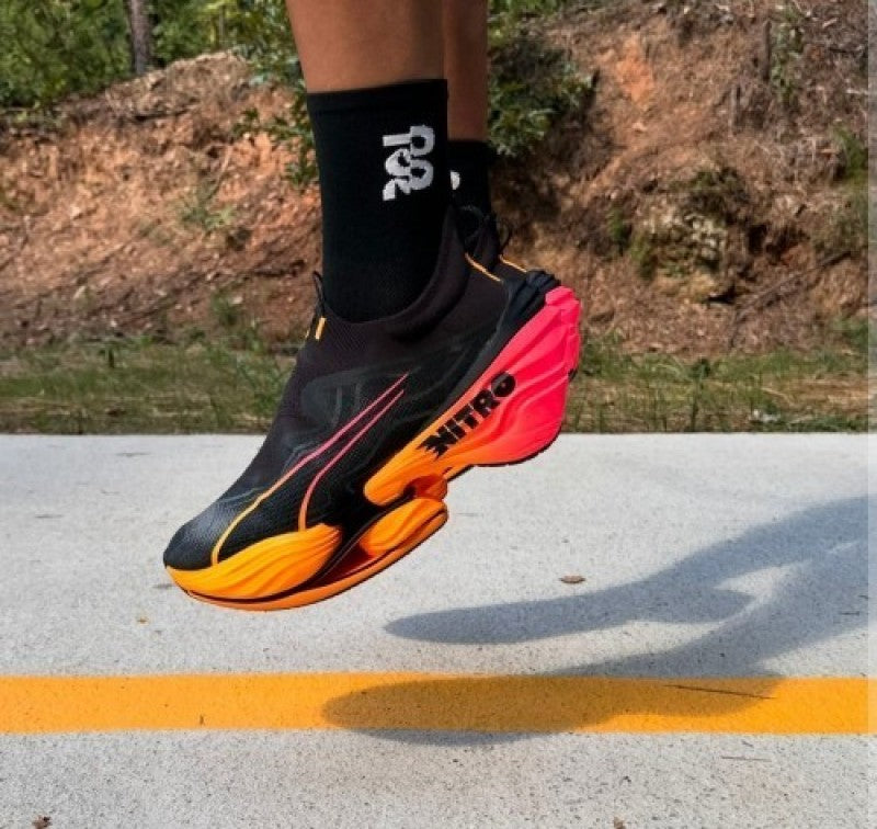 Pumaa Fast RB Nitro Elite Black Sunsets Glow