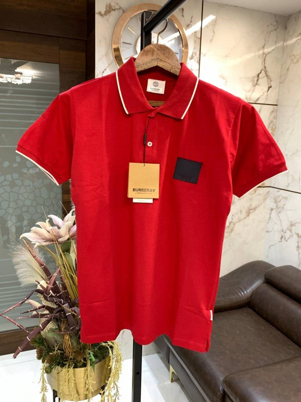 BURBERR Y POLO T-SHIRTS 1099 RED