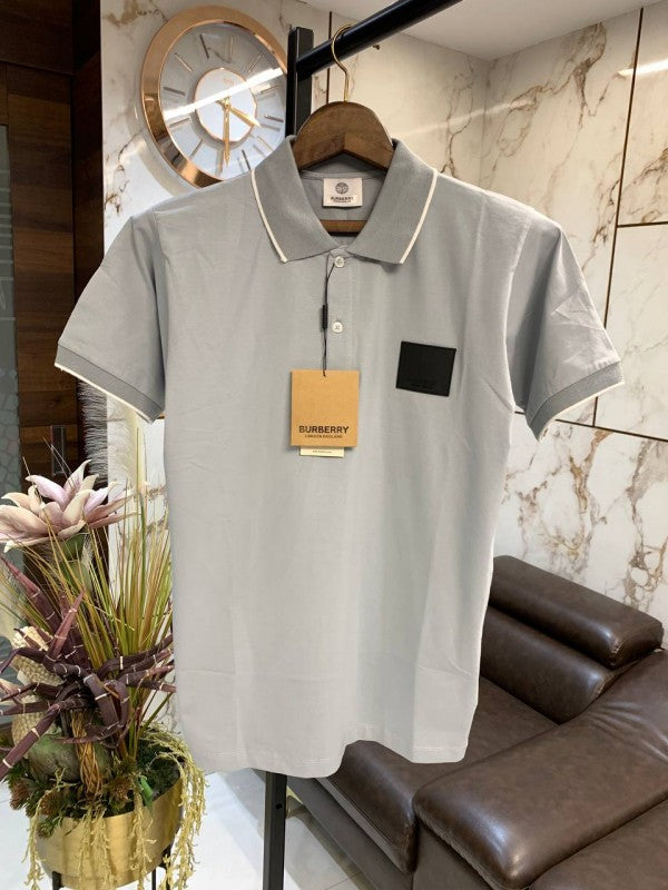 BURBERR Y POLO T-SHIRTS 1099 GREY