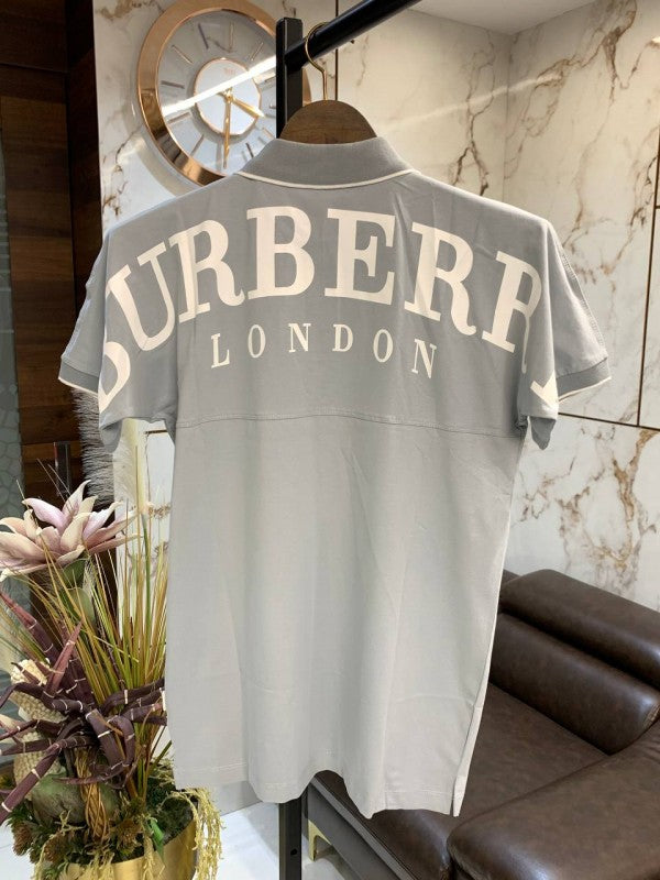 BURBERR Y POLO T-SHIRTS 1099 GREY