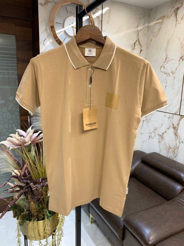 BURBERR Y POLO T-SHIRTS 1099 BEIGE
