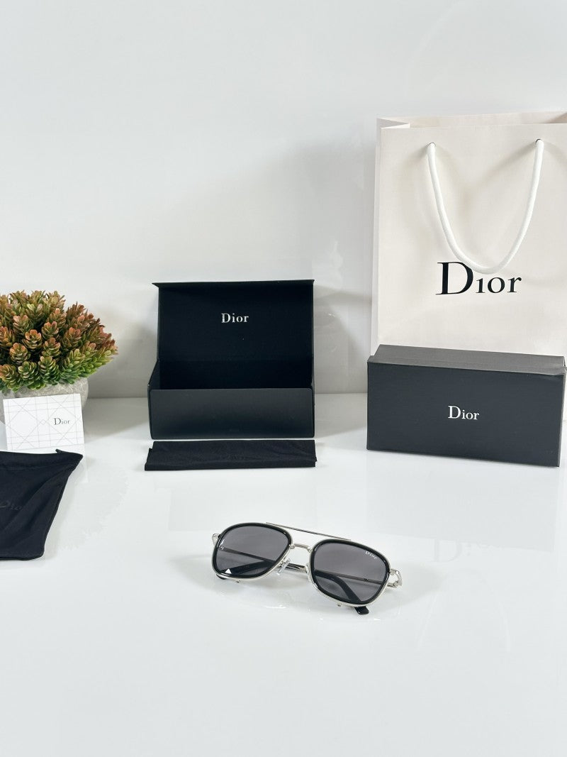 Dior 6639 Silver Black