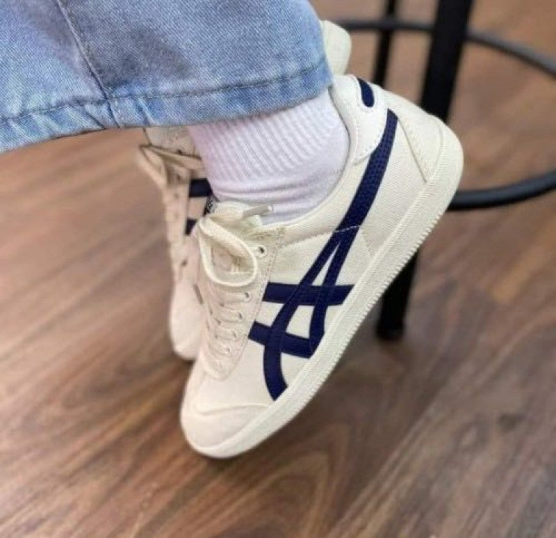 Tiger tokuten white Navy Mens fix