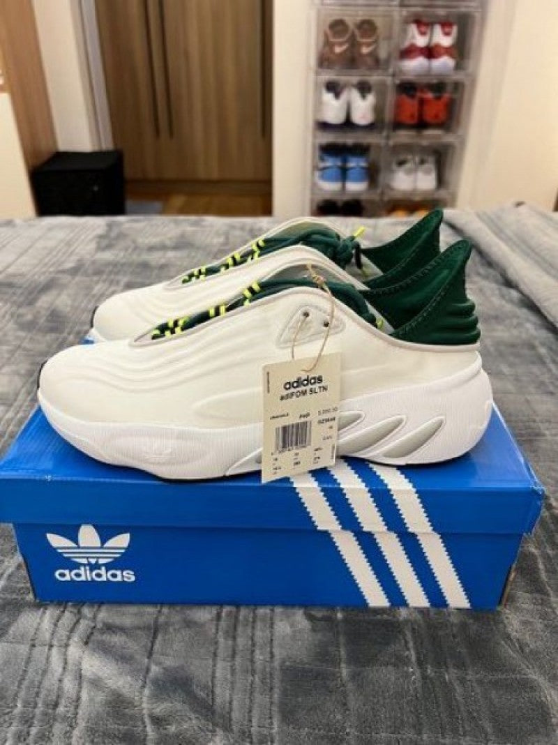 Adidass Adifom SLTN White Green Fix