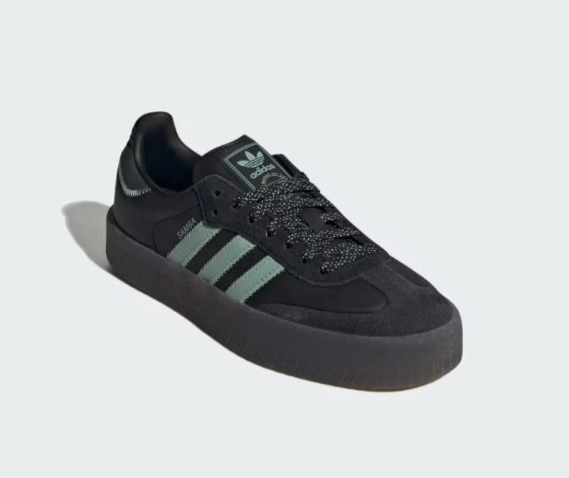 Adidass Sambae Core Black Hazy Green Carbon