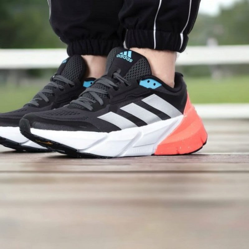 Adida s adistar running shoes black white red